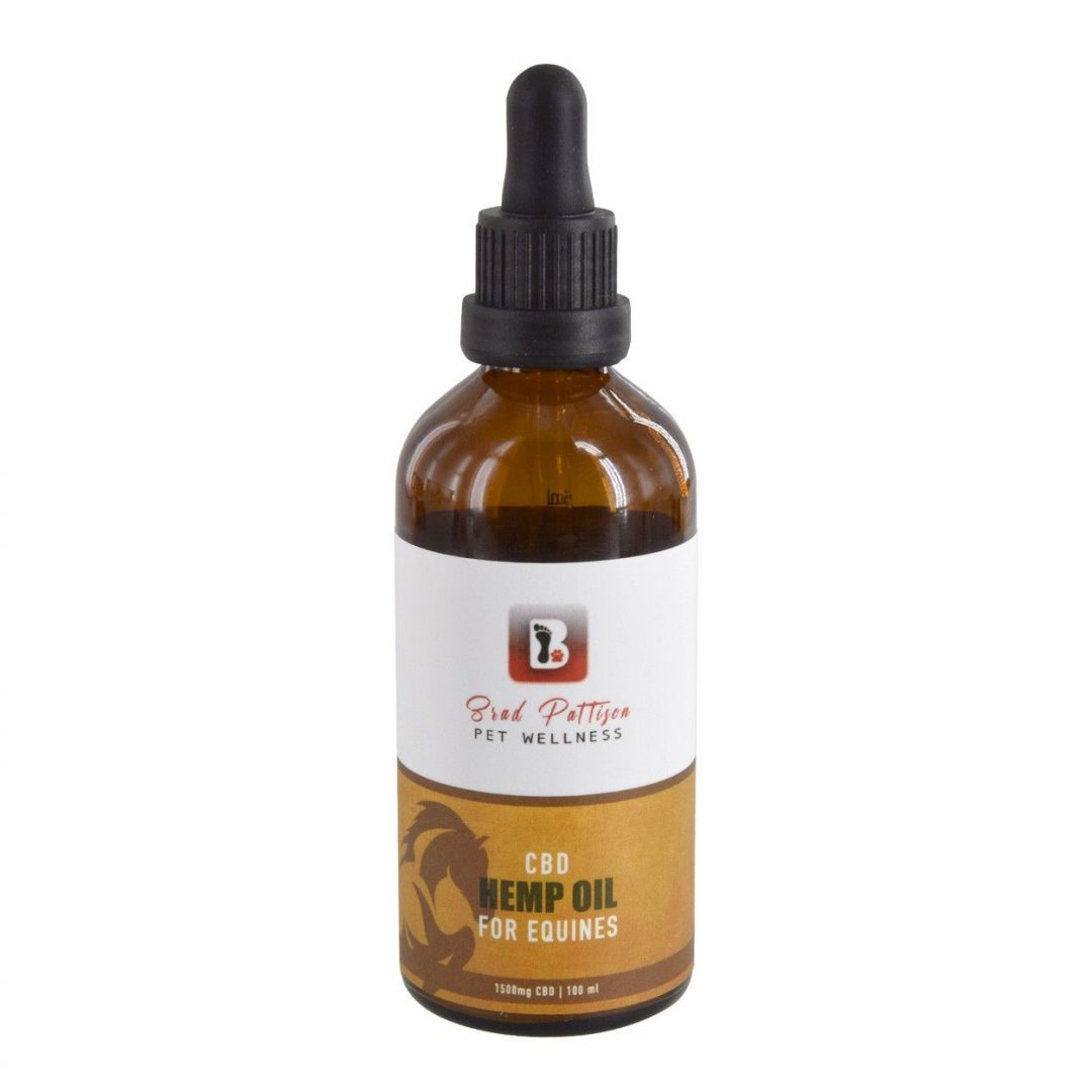 Brad Pattison Hemp CBD Oil Supplement for Horses - Bernie's Blend